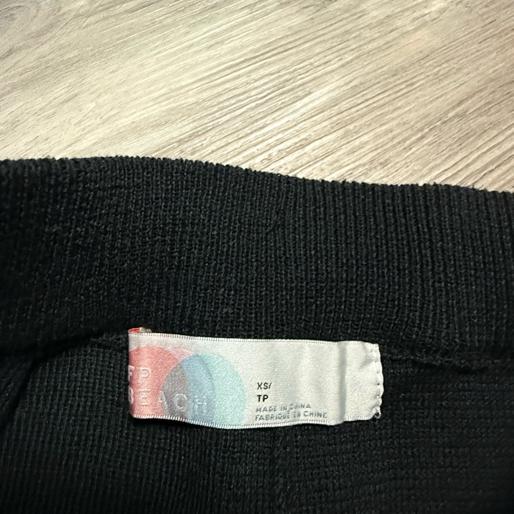 Free People Freya Sweater Set in Black Charcoal Combo - Picture 8 of 9